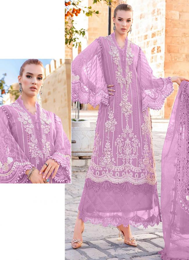Cotton Baby Pink Eid Wear Embroidery Work Pakistani Suit